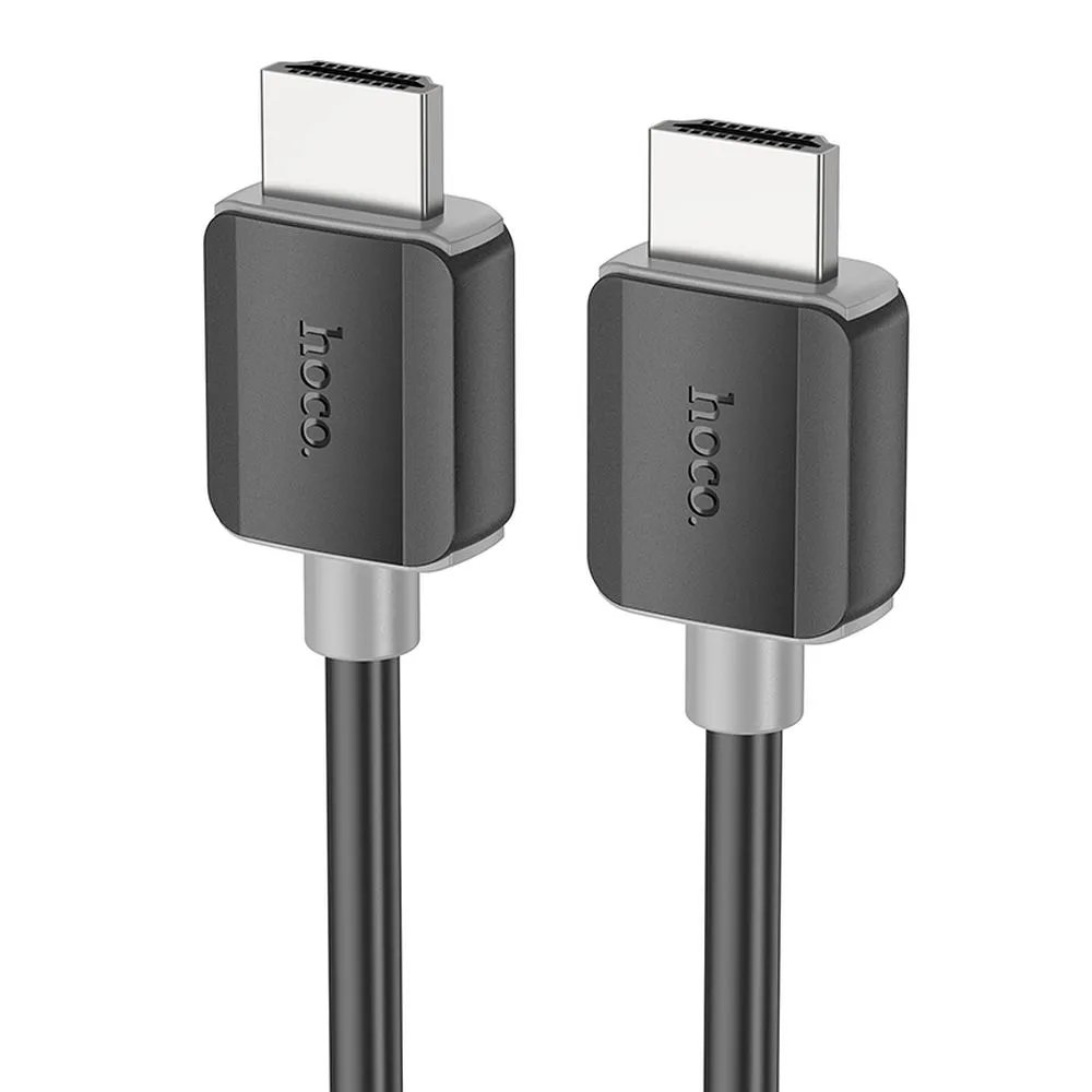 HOCO US08 Videojohto, HDMI - HDMI, 4K, 2m, Musta