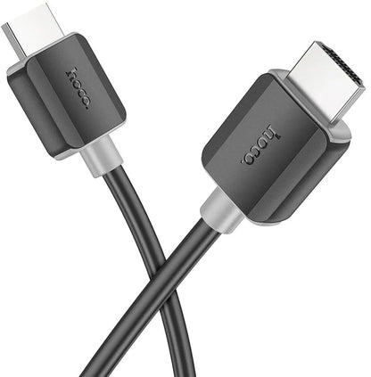 HOCO US08 -videokaapeli, HDMI - HDMI, 4K, 1m, Musta