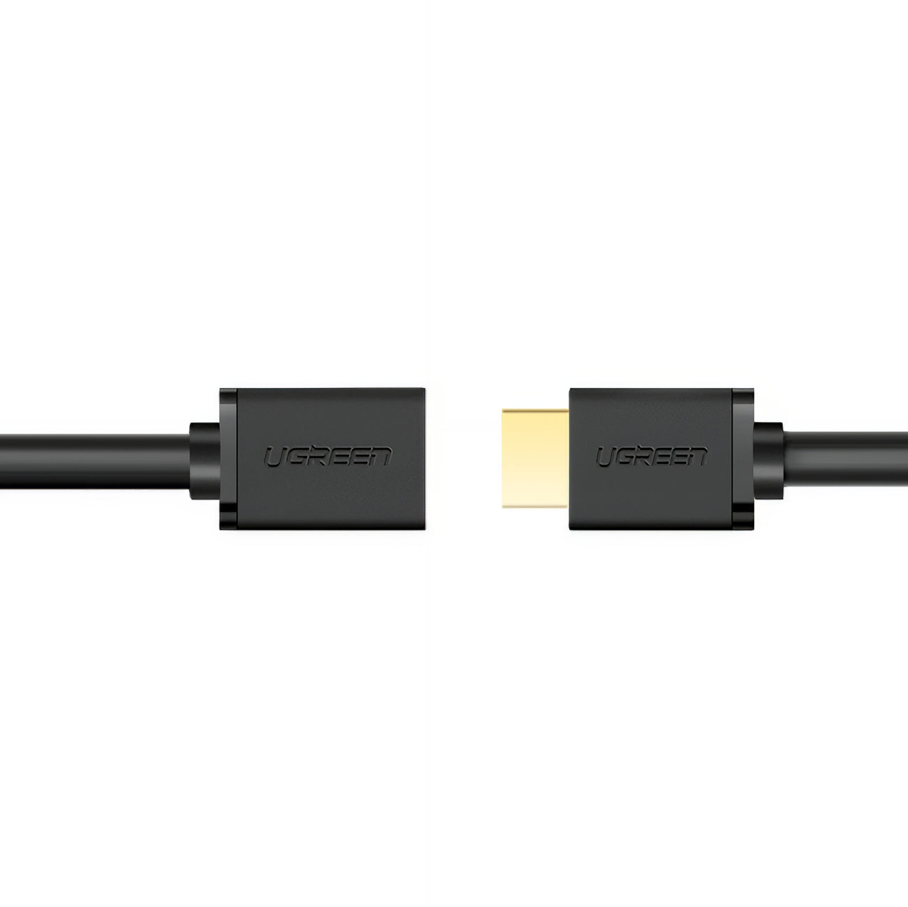 UGREEN HD107 HDMI-jatkokaapeli, HDMI - HDMI, 4K, 3m, Musta