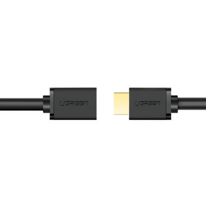UGREEN HD107 HDMI-jatkokaapeli, HDMI - HDMI, 4K, 3m, Musta