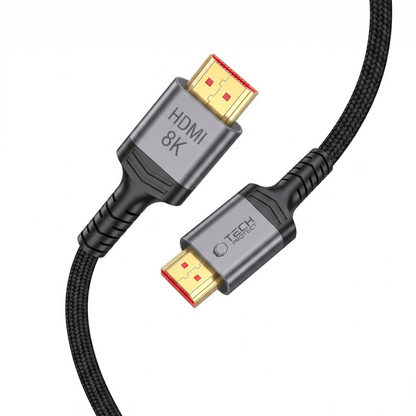 Tech-Protect Ultraboost 2 videokaapeli, HDMI - HDMI, 8K, 1m, Musta