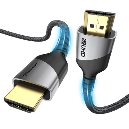 Techsuit NexusVision Pro CX3 Video Cable, HDMI - HDMI, 8K, 2m, Gray
