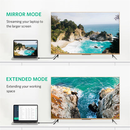 UGREEN DP102 Videojohto, DisplayPort - DisplayPort, 4K, 2m, Musta