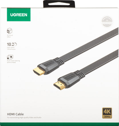 UGREEN ED015 -videokaapeli, HDMI - HDMI, 4K, 5m, Musta