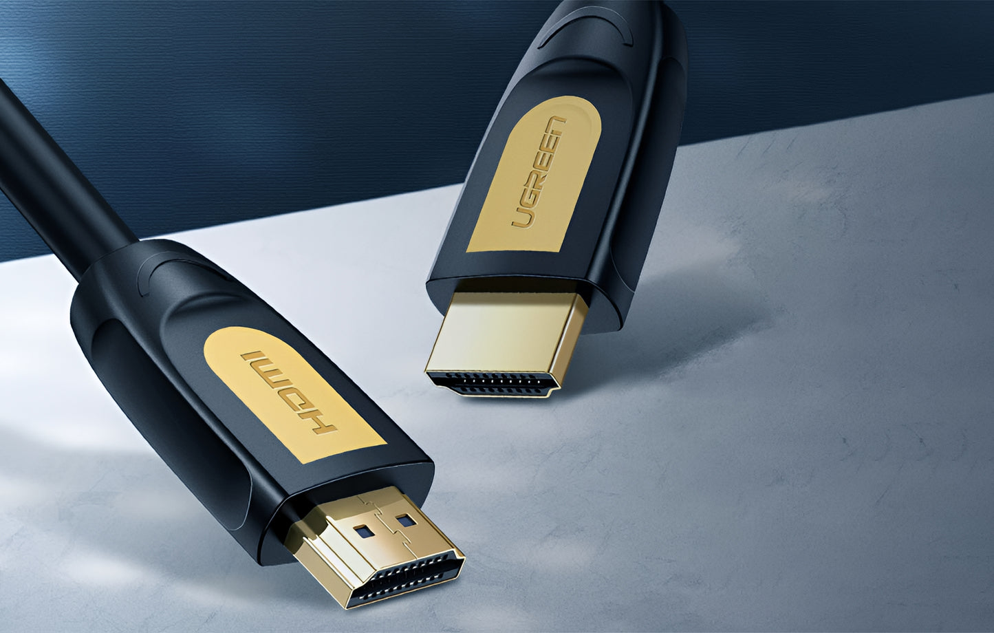 UGREEN HD101 -videokaapeli, HDMI - HDMI, 4K, 1.5m, Musta