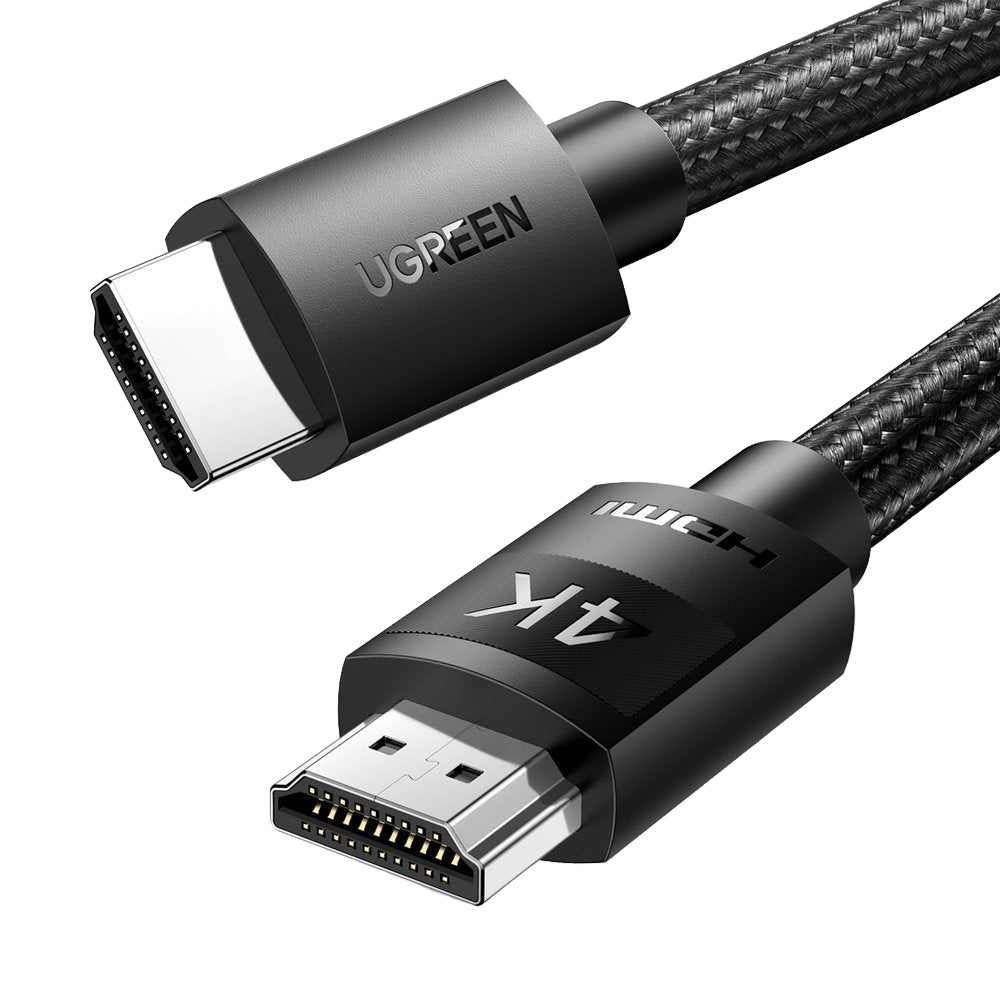 UGREEN HD119 Videojohto, HDMI - HDMI, 4K, 3m, Musta