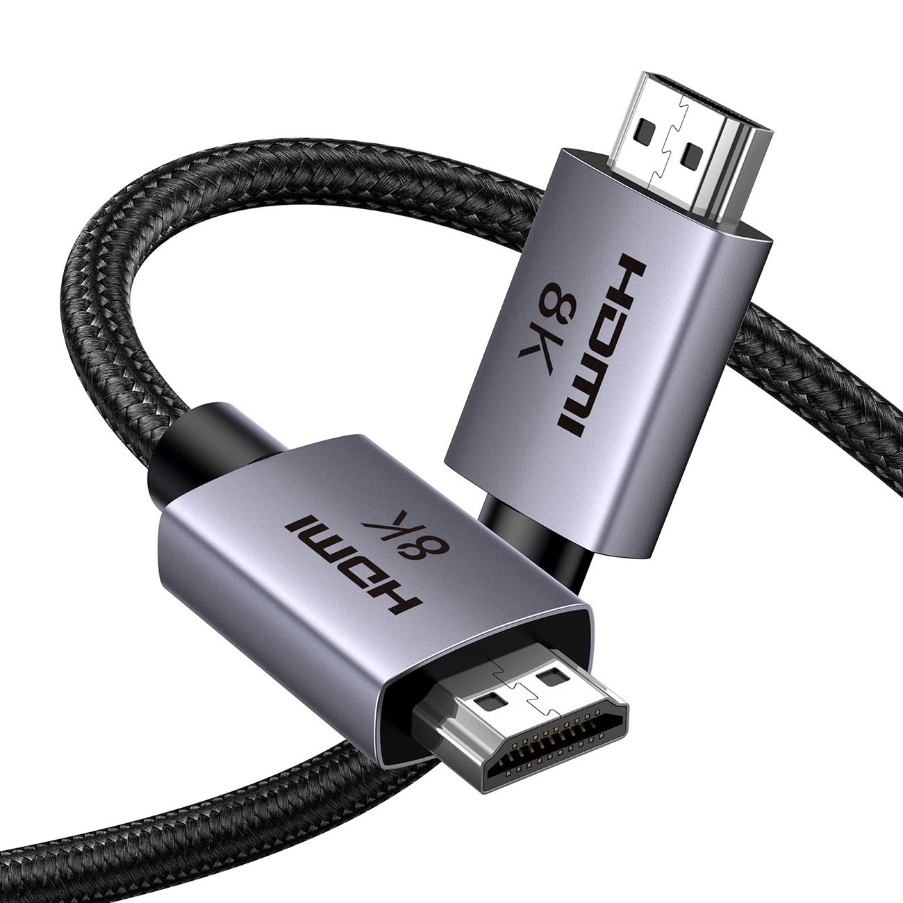 UGREEN HD171 -videokaapeli, HDMI - HDMI, 8K, 1m, Musta