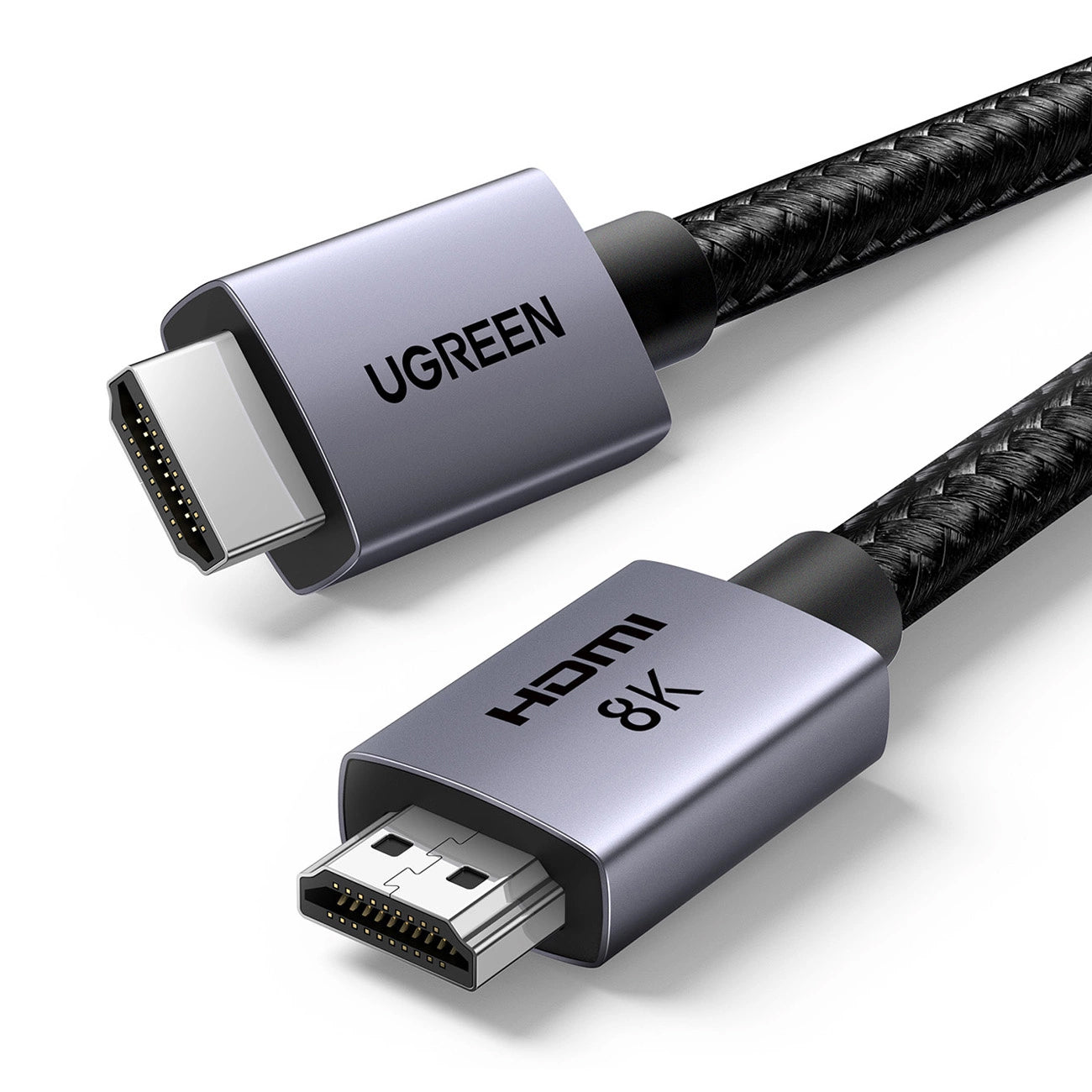 UGREEN HD171 -videokaapeli, HDMI - HDMI, 8K, 1m, Musta