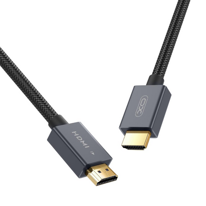 XO Design GB001 -videokaapeli, HDMI - HDMI, 8K, 1.5m, Musta