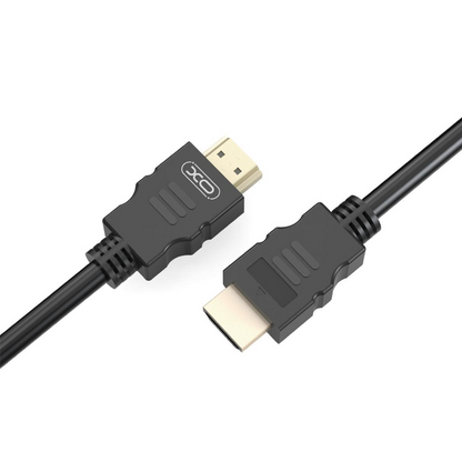 XO Design GB011B -videokaapeli, HDMI - HDMI, 4K, 5m, Musta