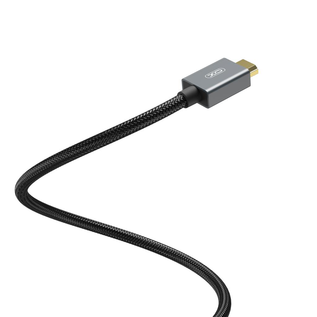 XO Design GB001 -videokaapeli, HDMI - HDMI, 8K, 1.5m, Musta