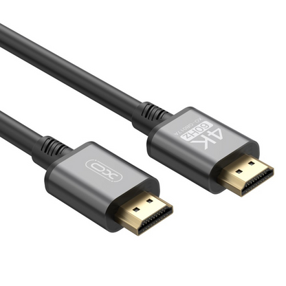 XO Design GB017B -videokaapeli, HDMI - HDMI, 4K, 5m, Musta