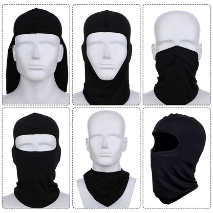 Cagula Ski Balaclava Unisex Techsuit BLC1, Musta