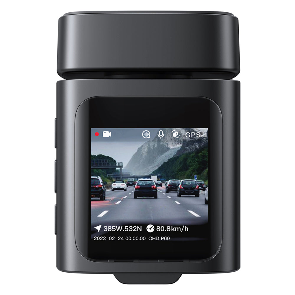 Baseus PrimeTrip VD1 -autokamera, 3K, Wi-Fi, GPS, 1.54 tuuman näyttö C10669000123-00