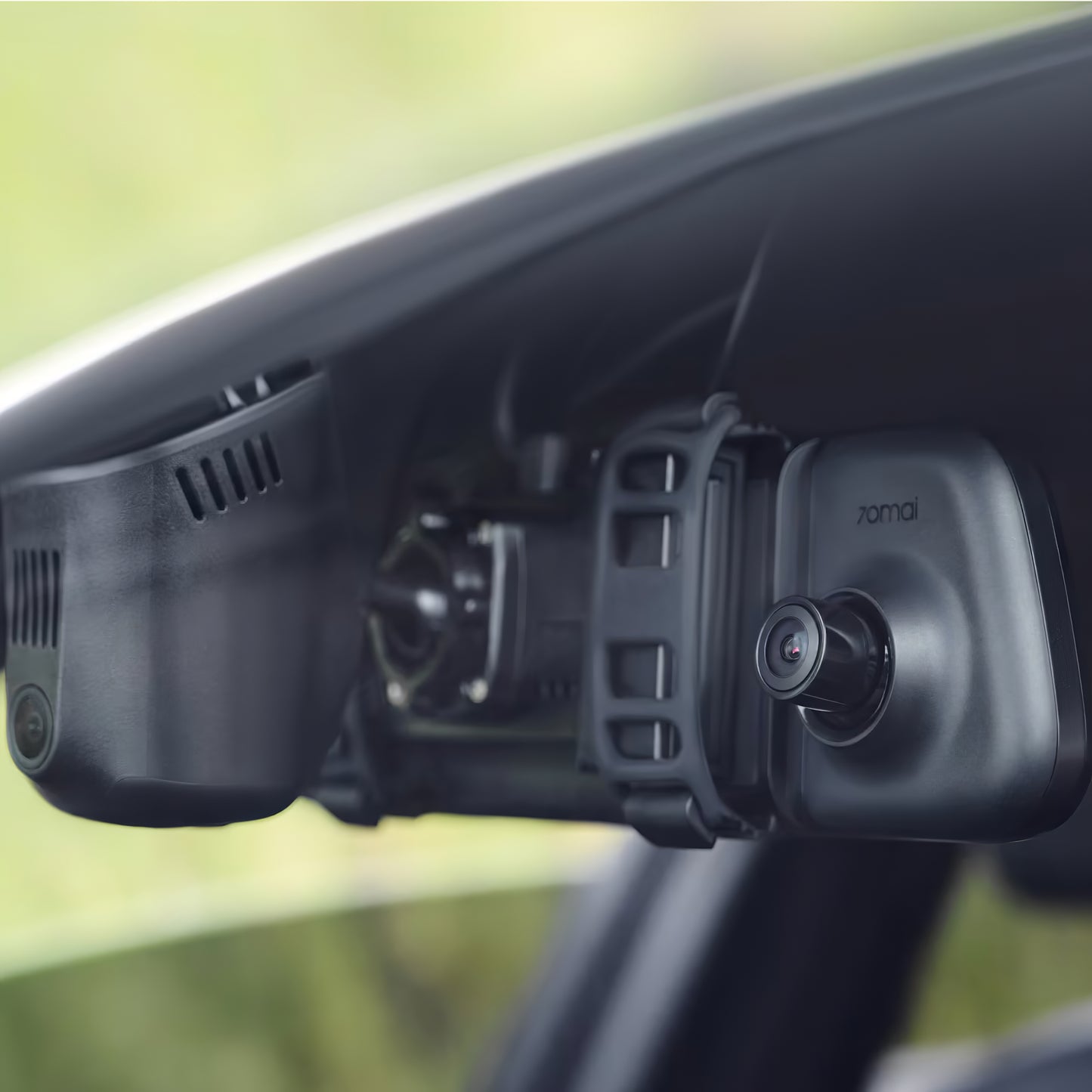 Autojen Etu- ja Takakamera 70mai Dash Cam S500, 3K, Wi-Fi, Näyttö 9.35 tuumaa