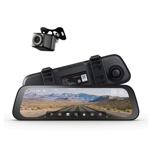 Autojen Etu- ja Takakamera 70mai Dash Cam S500, 3K, Wi-Fi, Näyttö 9.35 tuumaa