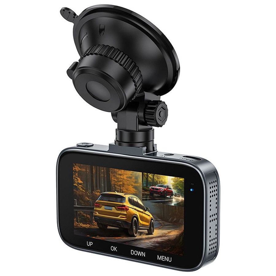 HOCO Driving DV6, 1080P, 3-tuumainen näyttö, etu- ja takapuolen autokamera 