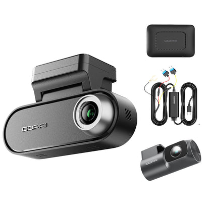 DDPAI N5 Dual 2026 etu- ja takakamera autoon, 4K, Wi-Fi, GPS, AI