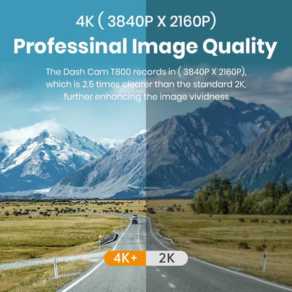 Imou T800 -autokamera, 4K, Wi-Fi