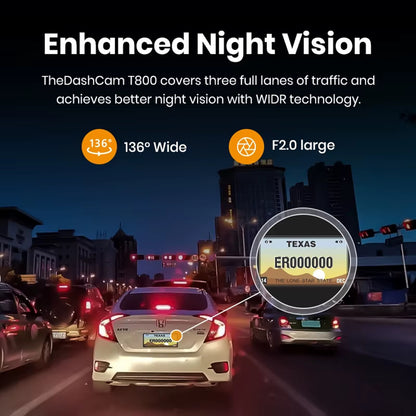 Imou T800 -autokamera, 4K, Wi-Fi