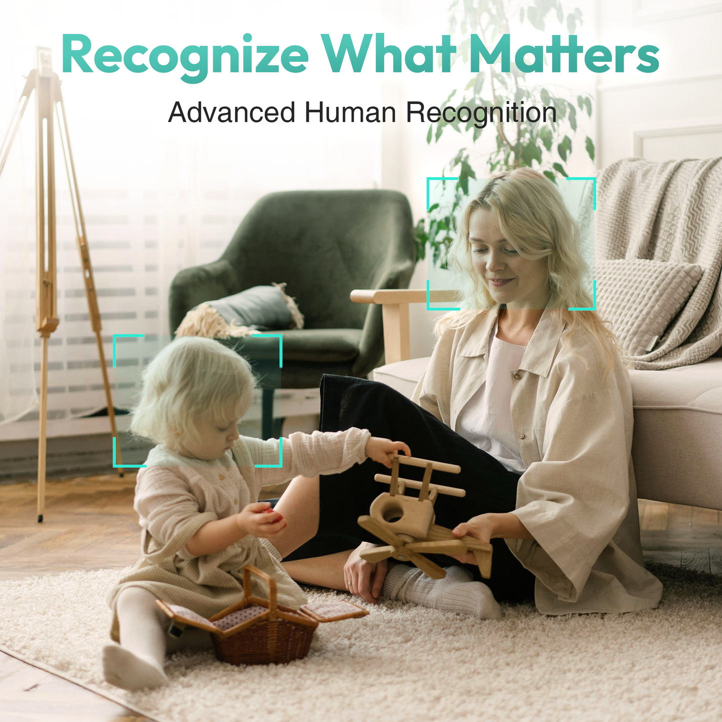 Valvontakamera Botslab 2E Pro C213, Wi-Fi, 2K, 2K, sisätiloissa 