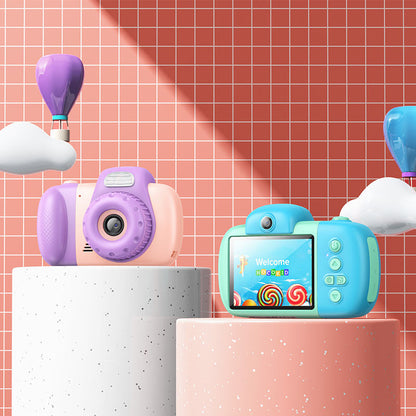 HOCO DV201 Kids -digitaalikamera, 1080P, 2MP, Sininen