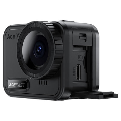 Acefast X1 Sportkamera, 4K, Wi-Fi, Musta