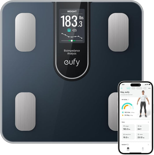 Eufy Smart Scale C20 digitaalivaaka, musta T9130011