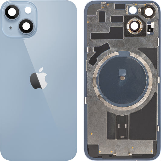 Apple iPhone 14:n akkukotelo, sininen, vaihtokotelo