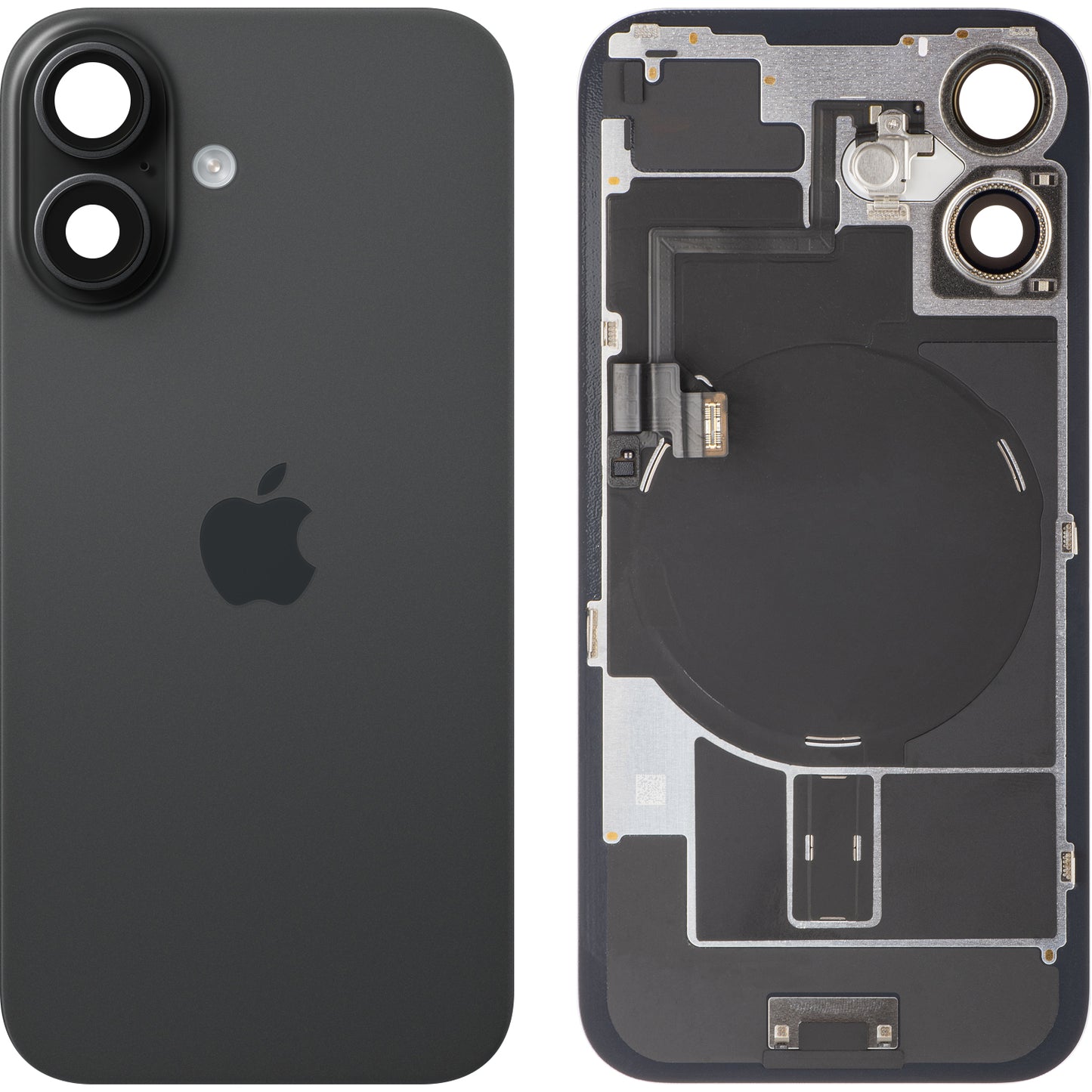 Apple iPhone 16 Akkukansi, Musta, Vaihto