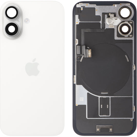Apple iPhone 16 Akkukansi, Valkoinen, Vaihto
