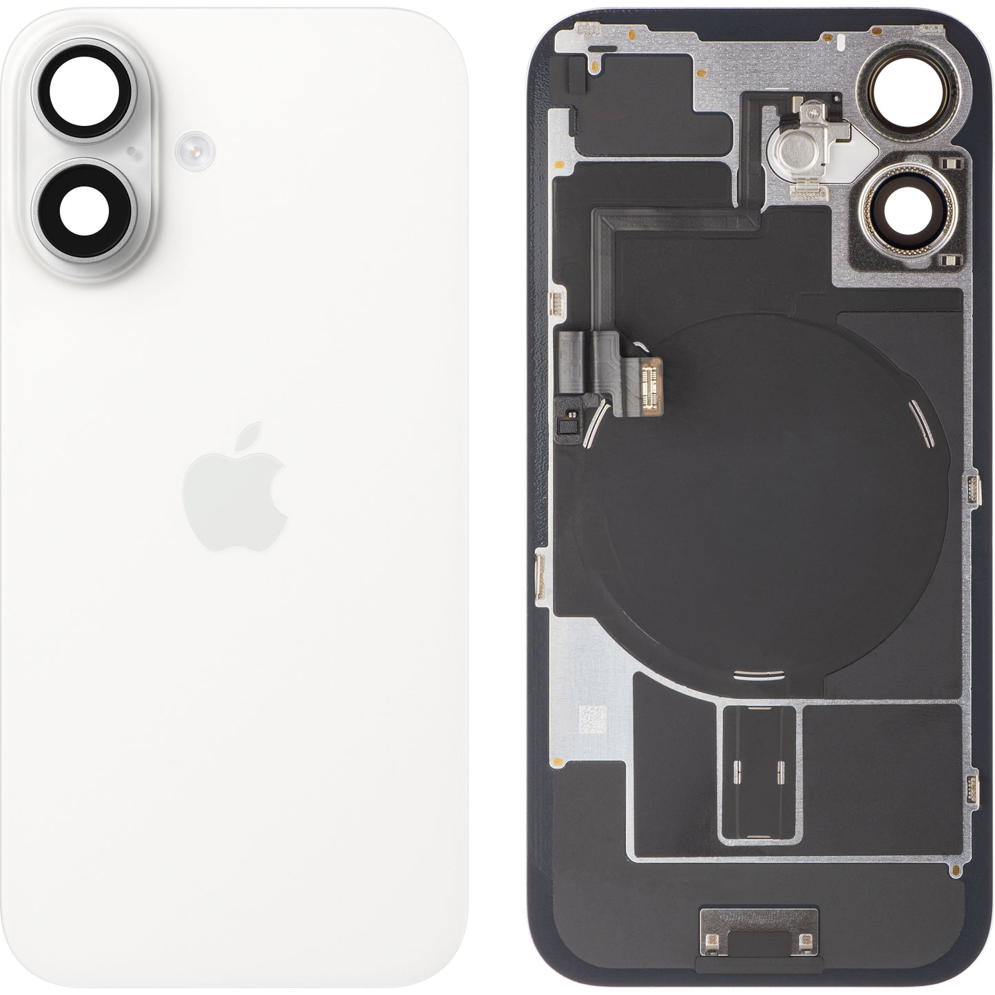 Apple iPhone 16 Akkukansi, Valkoinen, Vaihto