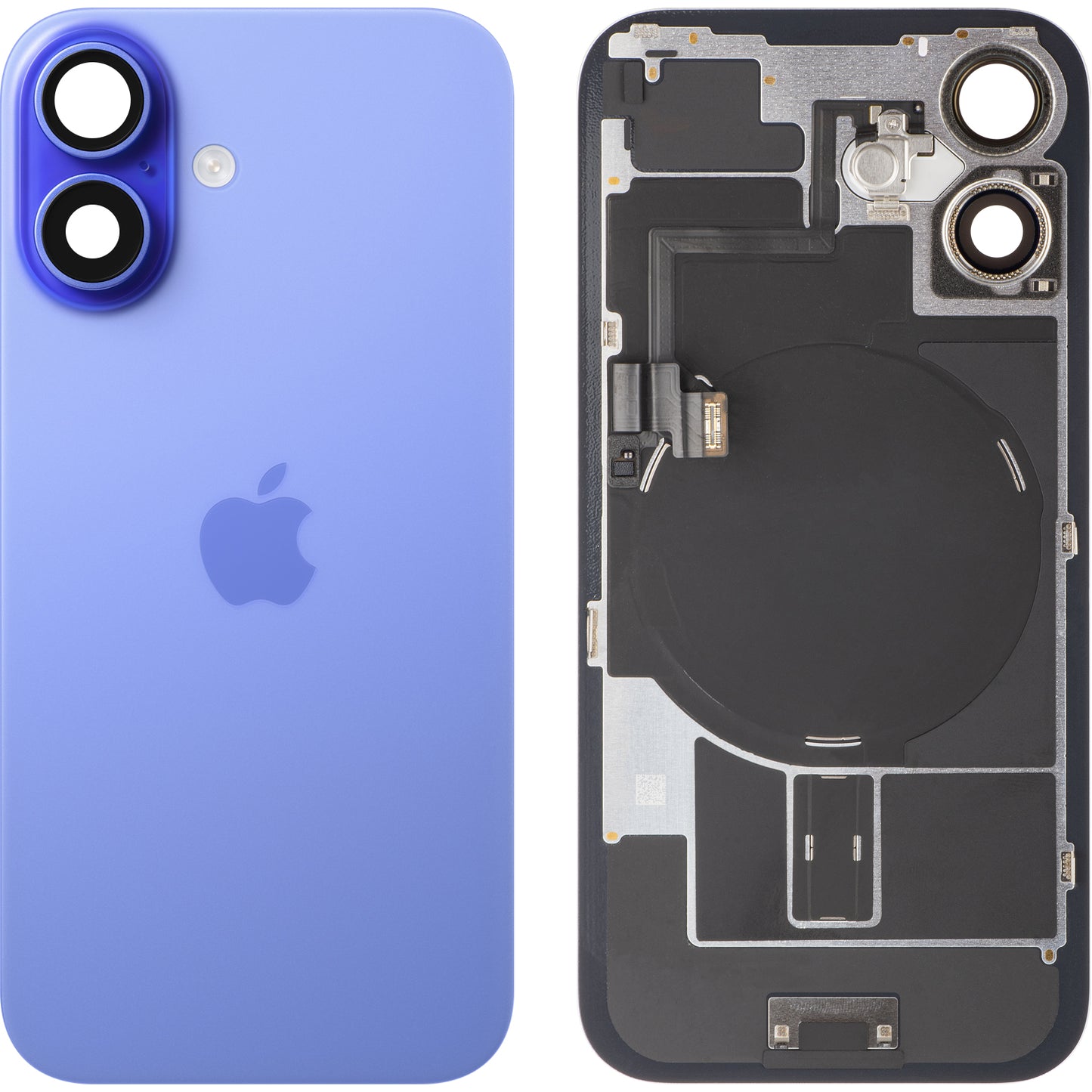 Apple iPhone 16 Akkukansi, Sininen (Ultramariini), Vaihto