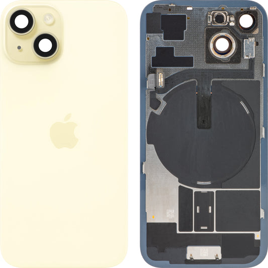Apple iPhone 15 Akkukansi, Keltainen, Vaihto