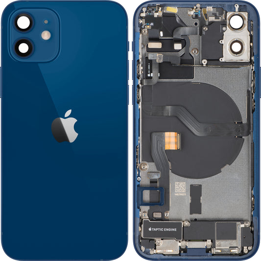 Apple iPhone 12 Akkukansi, Keskiyksiköllä, Täydelliset Osat, Sininen, Vaihto