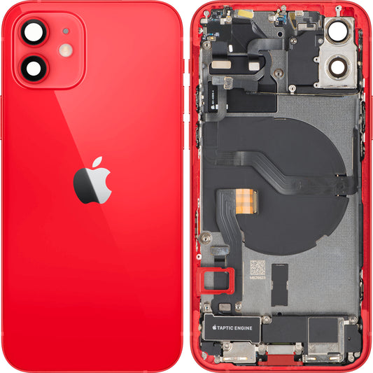 Apple iPhone 12 Akkukansi, Keskikotelo, Täydelliset Osat, Punainen, Vaihto