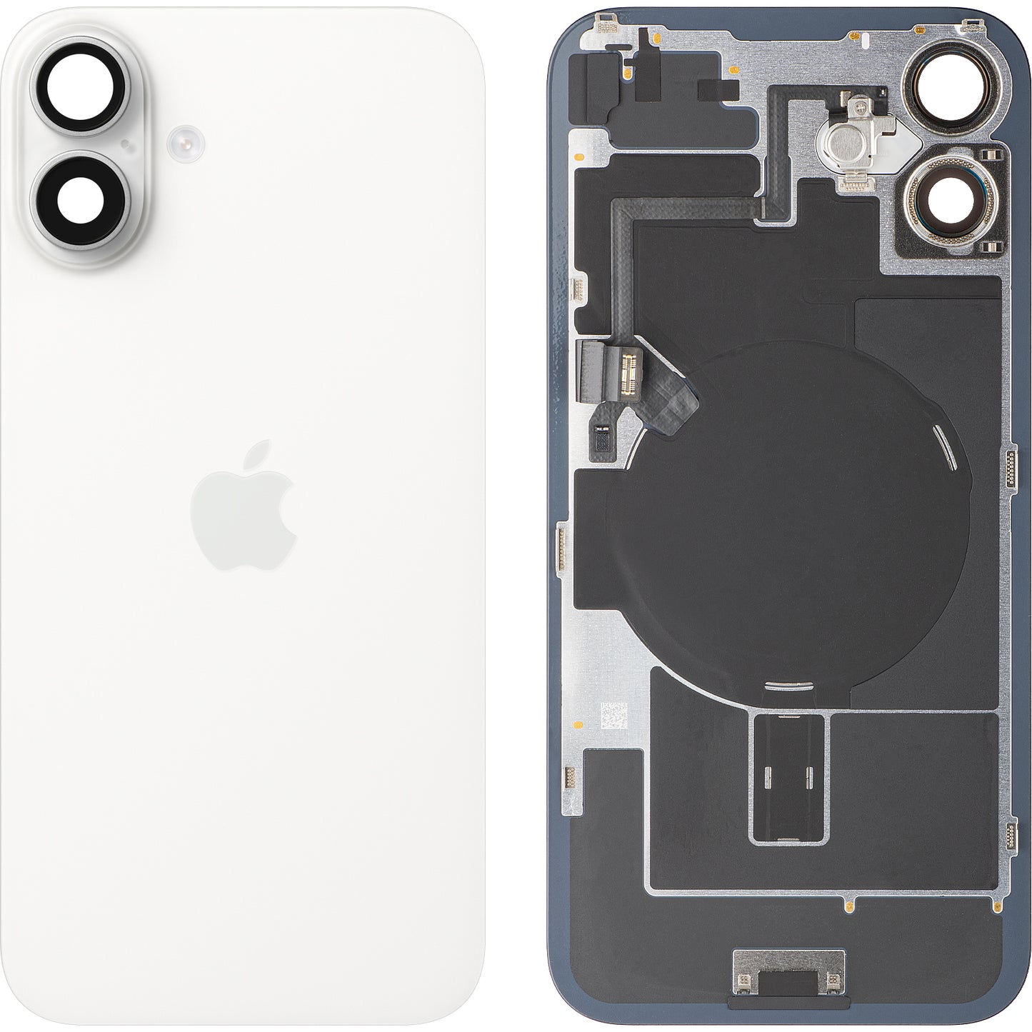 Apple iPhone 16 Plus akkukansi, Valkoinen, Vaihto