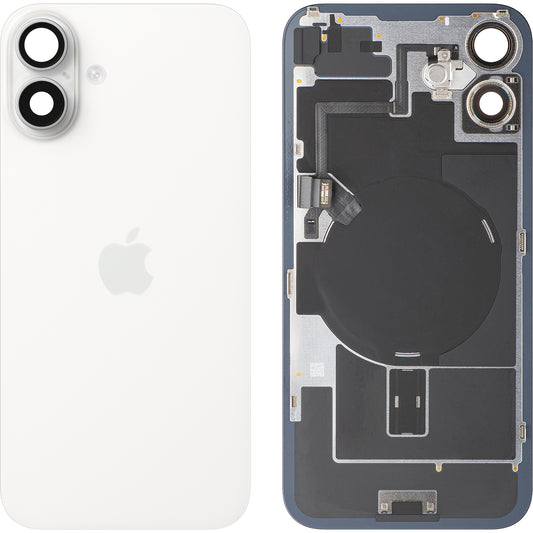 Apple iPhone 16 Plus akkukansi, Valkoinen, Vaihto