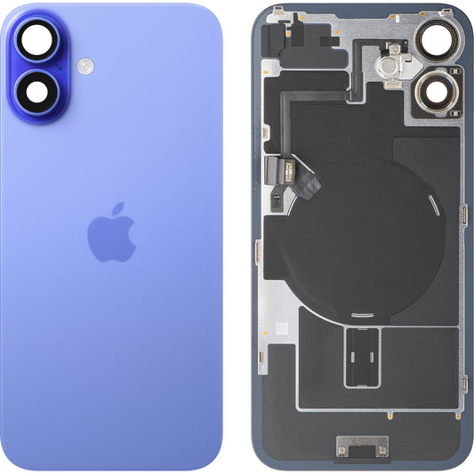 Apple iPhone 16 Plus -akun kansi, sininen (ultramarine), vaihto