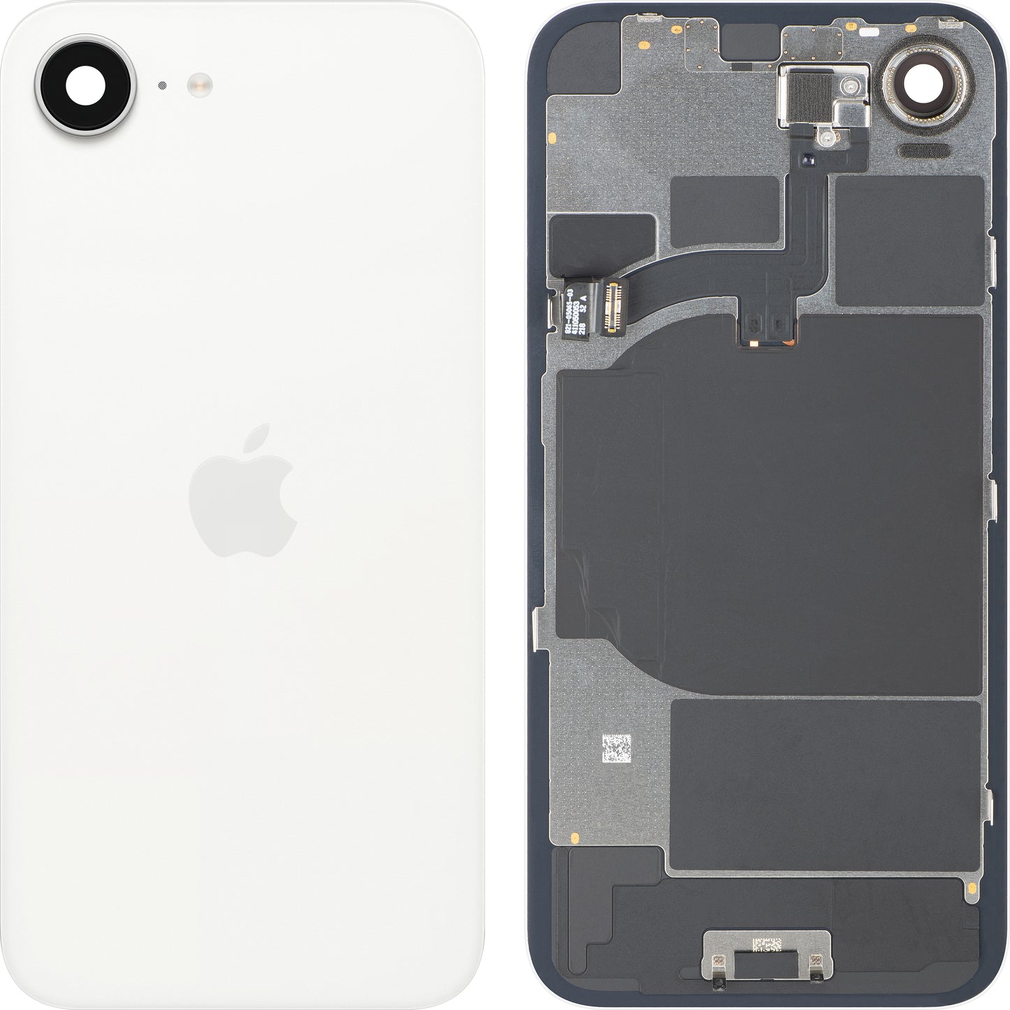 Apple iPhone 16e Akkukansi, Valkoinen, Vaihto