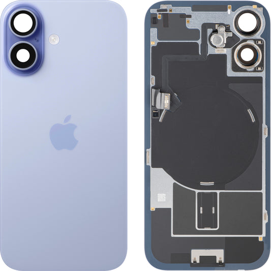 Apple iPhone 17 Akun kansi, Sininen (Mist Blue), Vaihto