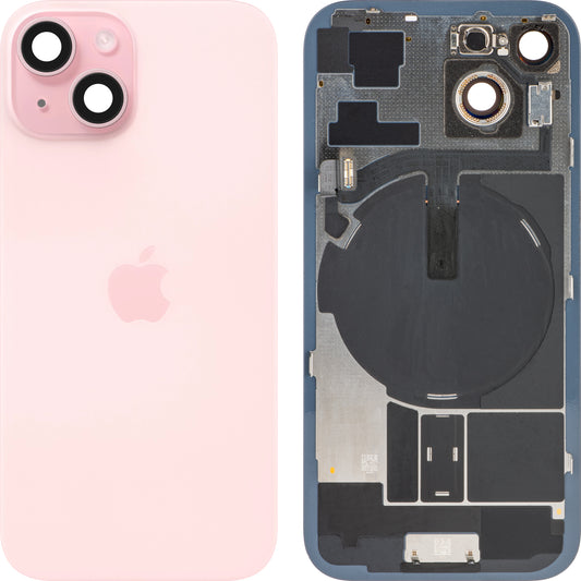 Apple iPhone 15 Akkukansi, Vaaleanpunainen, Vaihto
