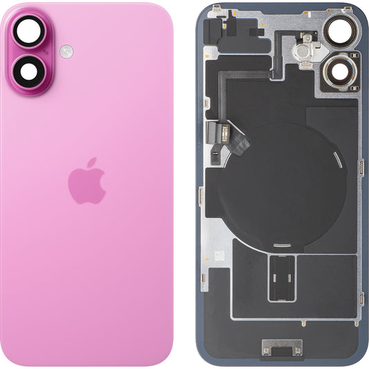 Apple iPhone 16 Plus -akun kansi, vaaleanpunainen, vaihto