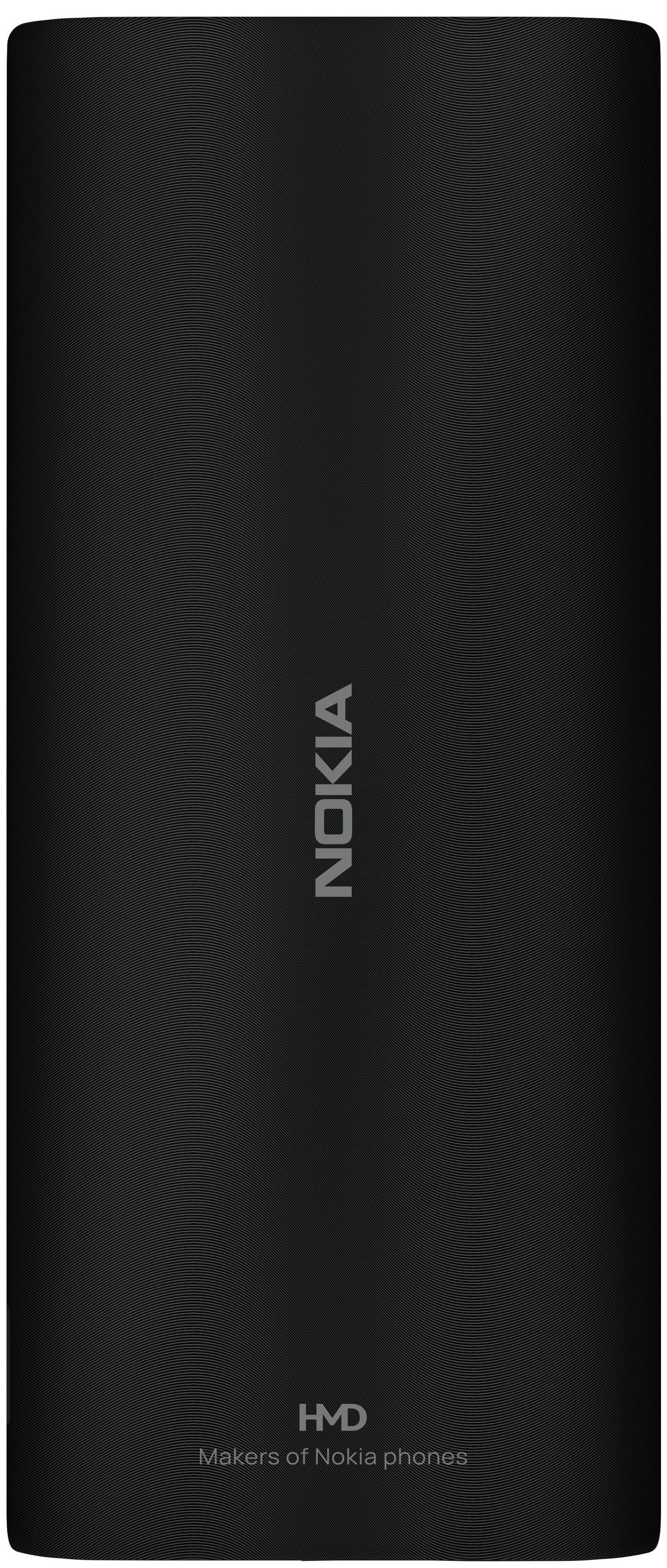 Akkukansi HMD 105 / Nokia 105 (2024), musta