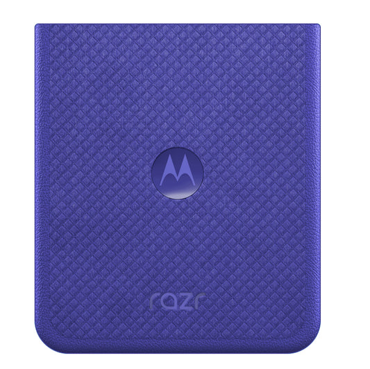 Motorola Razr Ultra 2026 / Razr 70 Ultra akkukansi, Violetti (Pantone Orient Blue), Service Pack SL98E96499
