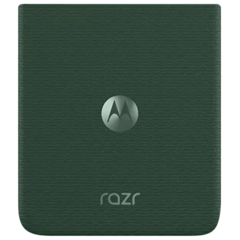 Motorola Razr 70 Plus akkukansi, Vihreä (Pantone Mountain View), Service Pack SL98F03389