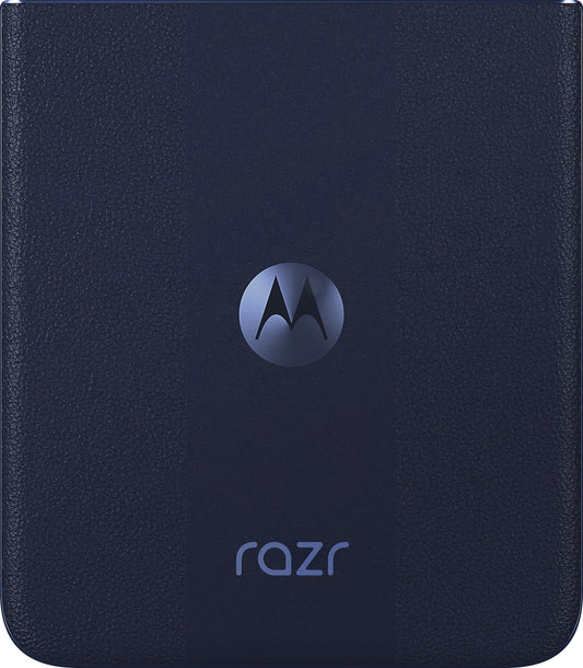 Motorola Razr+ 2025 / Razr+ 2024 / Razr 50 Ultra -akun kansi, Laivastonsininen, Vaihto