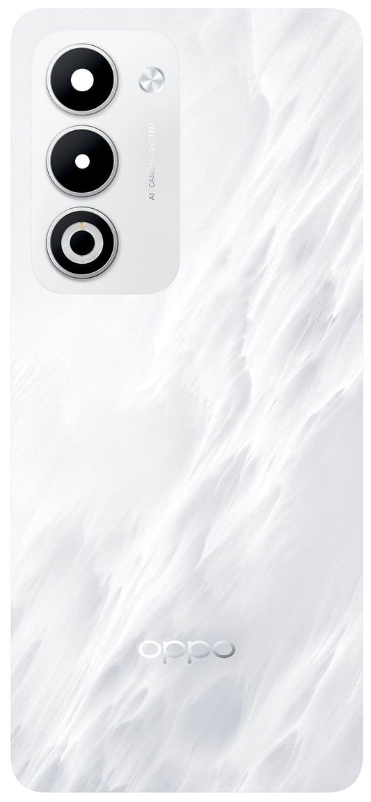 Oppo A5 4G Akkukansi, Valkoinen (Mist White), Service Pack 621033000658