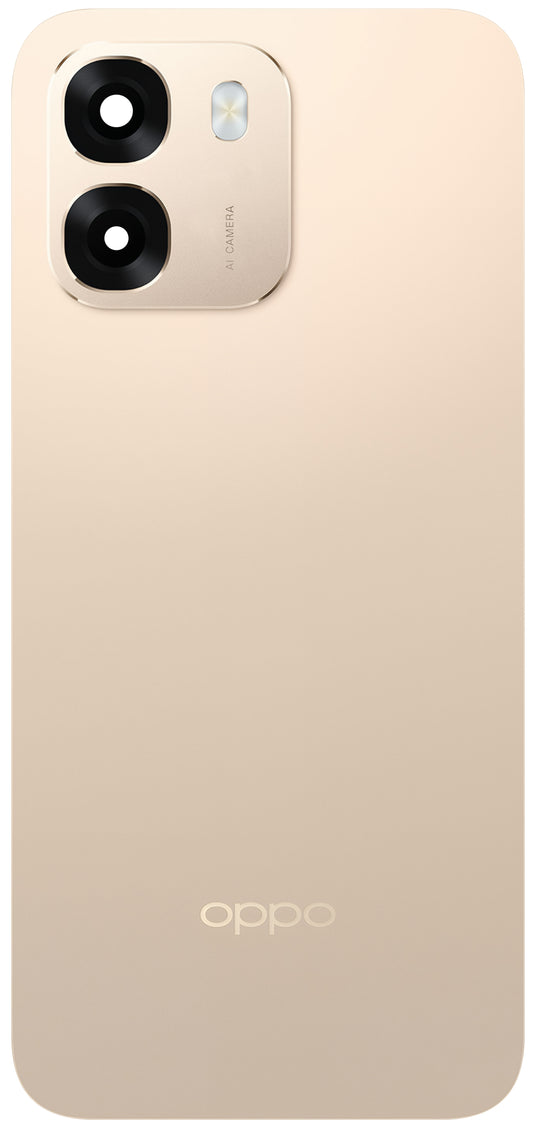 Oppo A6 Akkukansi, Kulta (Aurora Gold), Service Pack 621033000876