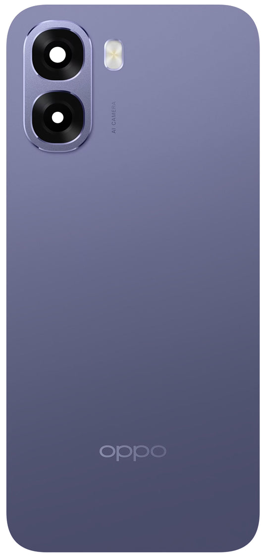 Oppo A6x 4G Akkukansi, Violetti (Plum Purple), Service Pack 621033000861